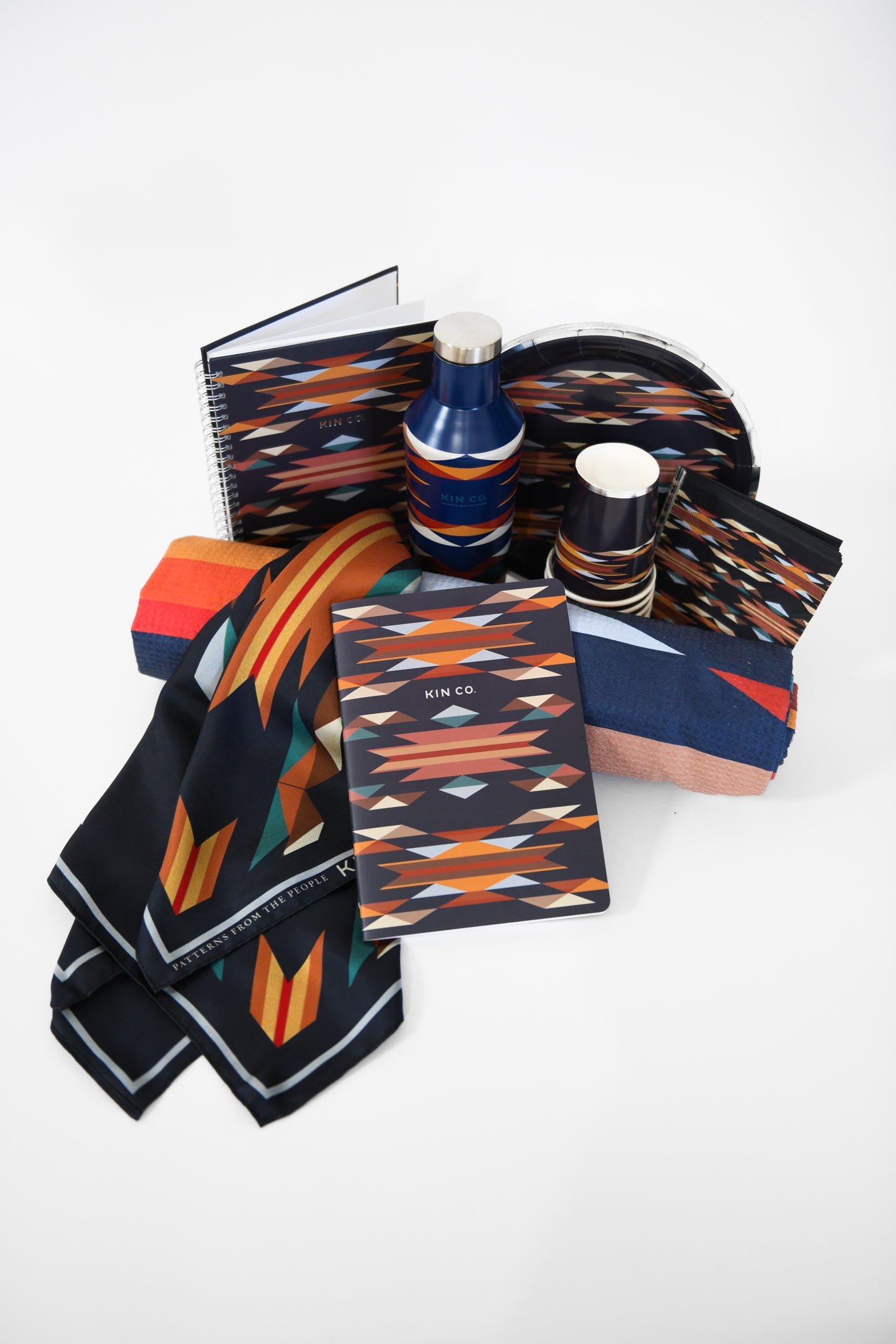 Midnight Bloom Scarf